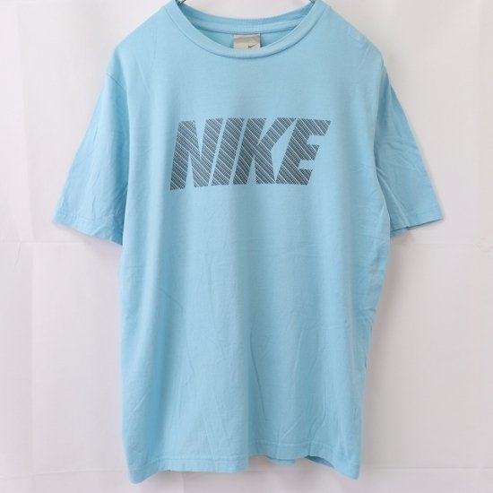 中古】(ナイキ)nikeメンズレディースL【Tシャツ】プリントロゴT半袖