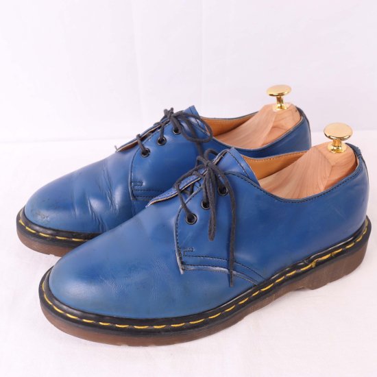 靴ドクターマーチン　エメラルドブルー　UK6