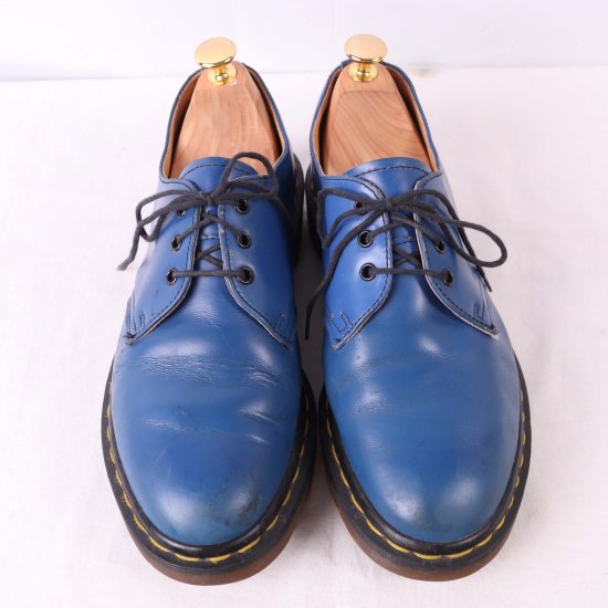 ドクターマーチン エメラルドブルー UK6ファッション - 靴