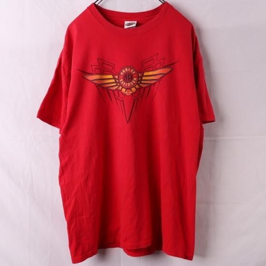 HARLEYDAVIDSON ハーレーダビッドソン Tシャツ XL 赤 USA - Tシャツ