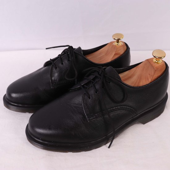 【中古】dr.martens(ドクターマーチン)レディースメンズ4ホール【UK6】24.5cm25.0cm黒ブラックdm3109