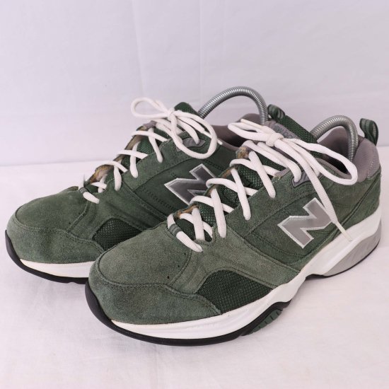 中古】New Balance(ニューバランス)メンズ623【28.0cm】緑グリーン白