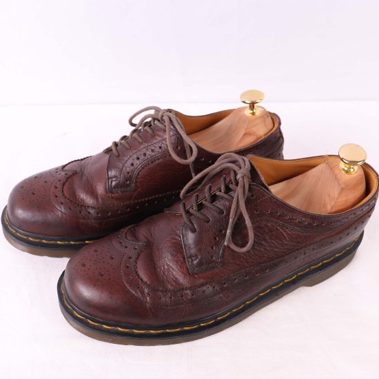 中古】dr.martens(ドクターマーチン)メンズ5ホールウィングチップ【UK7