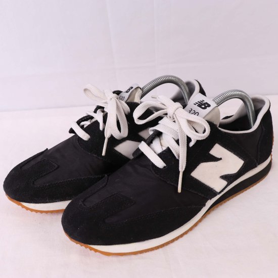 中古】new balance(ニューバランス)メンズ320【26.5cm位】黒ブラック白