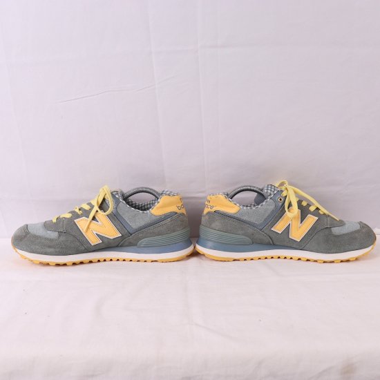 中古】New Balance(ニューバランス)メンズ574【27.0cm】ブルーグレー 