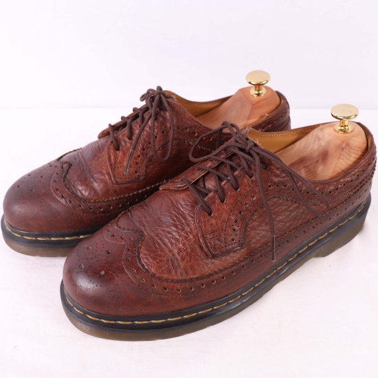 中古】dr.martens(ドクターマーチン)メンズ5ホールウィングチップ【UK8