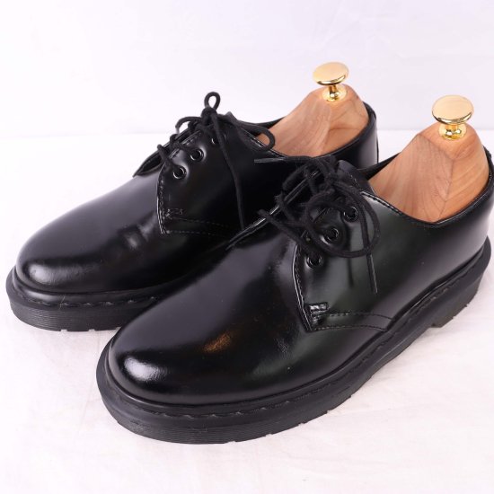 ドクターマーチン 3ホール 黒 UK4ローファー/革靴
