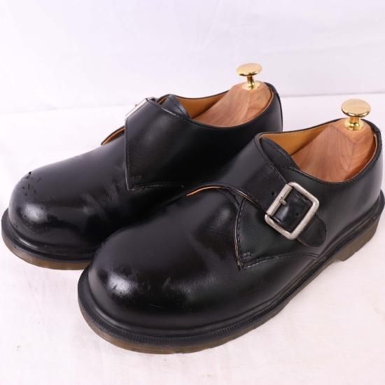 中古】dr.martens(ドクターマーチン)レディーススチールトゥモンク 