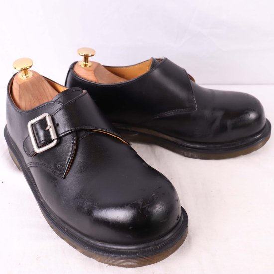 中古】dr.martens(ドクターマーチン)レディーススチールトゥモンク ...