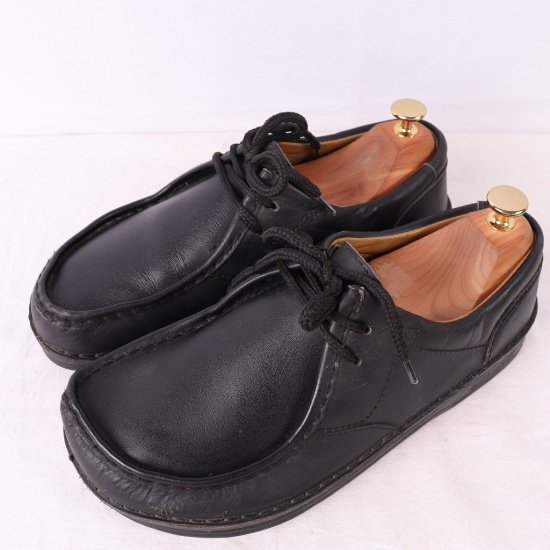 中古】BIRKENSTOCK(ビルケンシュトック)フットプリンツメンズパサデナFootprints【42】27.0cm位ノーマル幅レザー黒bk1825