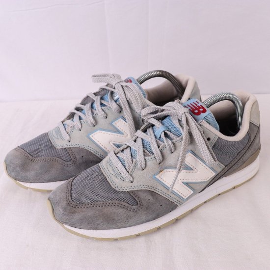 中古】new balance(ニューバランス)メンズ996【26.5cm】ブルーグレー白水色yy4868