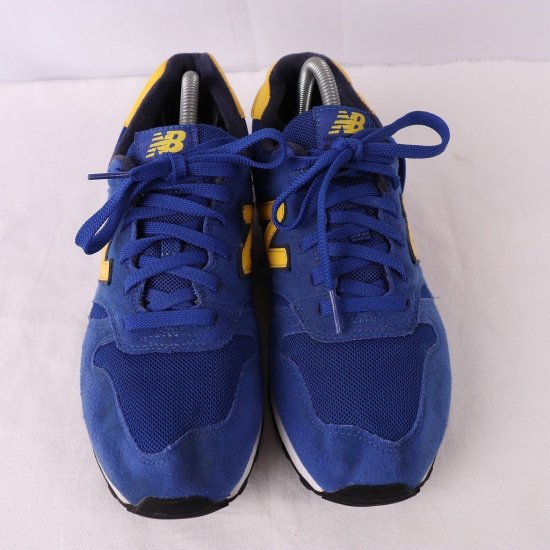 中古】New Balance(ニューバランス)メンズ373【26.0cm】青ブルー黄色紺