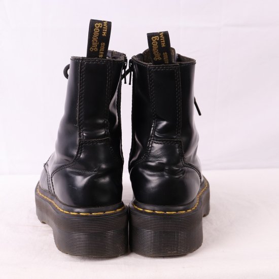 中古】dr.martens(ドクターマーチン)レディース8ホールJADON厚底ジェイドン【UK4】22.5cm-23.0cm黒ブラックdh3928