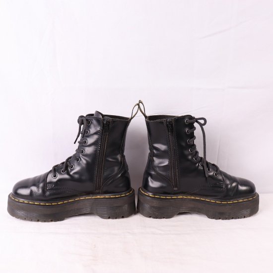 中古】dr.martens(ドクターマーチン)レディース8ホールJADON厚底ジェイドン【UK4】22.5cm-23.0cm黒ブラックdh3928