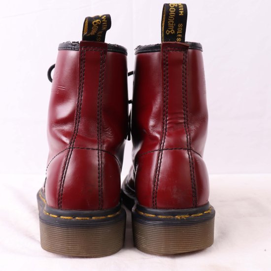 【中古】dr.martens(ドクターマーチン)レディース8ホール【UK4】22.5cm-23.0cmバーガンディワインdh2635