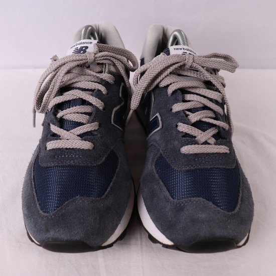 中古】new balance(ニューバランス)メンズ574【26.5cm】紺ネイビー