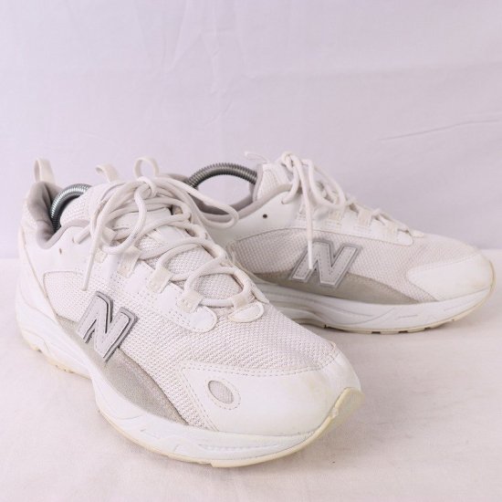 中古】new balance(ニューバランス)メンズ615【26.5cm】白ホワイト