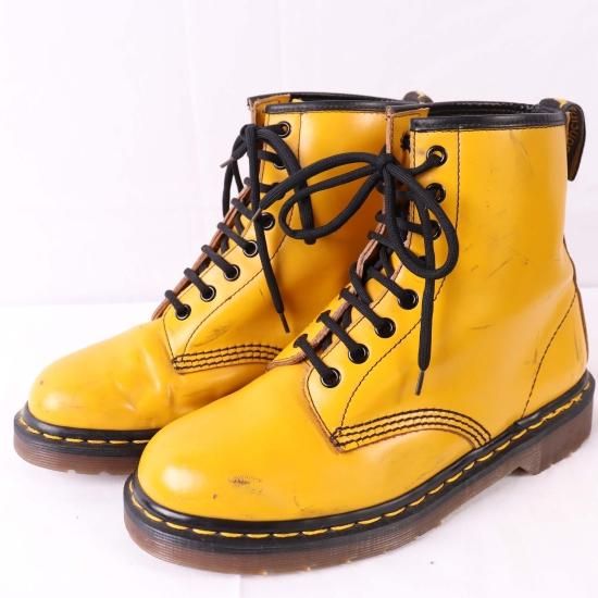 中古】英国製dr.martens(ドクターマーチン)メンズ8ホールイングランド ...