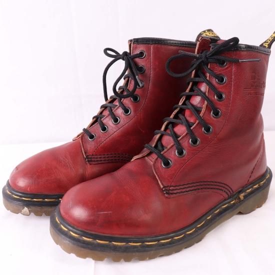 中古】英国製dr.martens(ドクターマーチン)メンズ8ホールイングランド