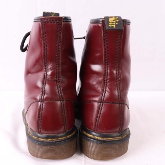 ドクターマーチン Dr.Martens 8ホール UK5 バーガンディ Amazon | [ドクターマーチン] プラットフォーム 1460 8 ホール