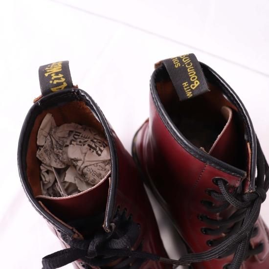 ドクターマーチン Dr.Martens 8ホール UK5 バーガンディ Dr.Martens ドクターマーチン 8ホール ブーツ 厚底 メンズ