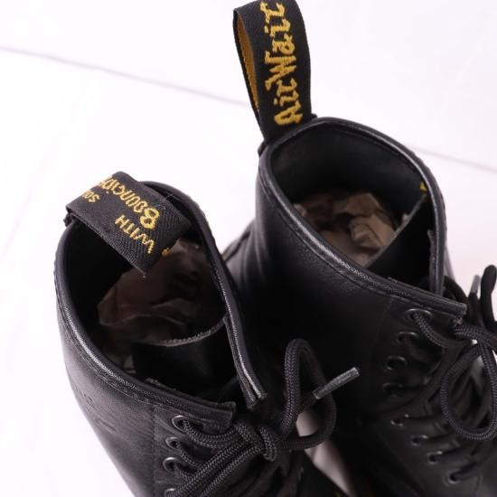 【中古】dr.martens(ドクターマーチン)メンズ8ホール【UK7】25.5cm-26.0cm黒ブーツdh2897