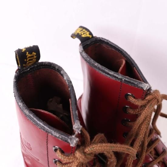 ドクターマーチン Dr.Martens 8ホール UK5 バーガンディ