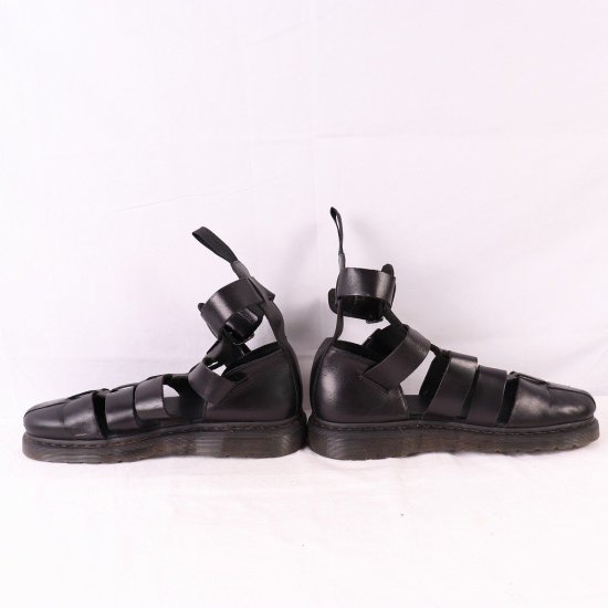 美品 ドクターマーチン Dr.Martens サンダル GERALDO ジェラルド カーフレザー シューズ 靴 レディース UK5 US6(24cm相当) ブラック
