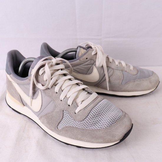 【中古】NIKE(ナイキ)メンズINTERNATIONALIST(インターナショナリスト)【28.5cm】グレー灰色白xx6959