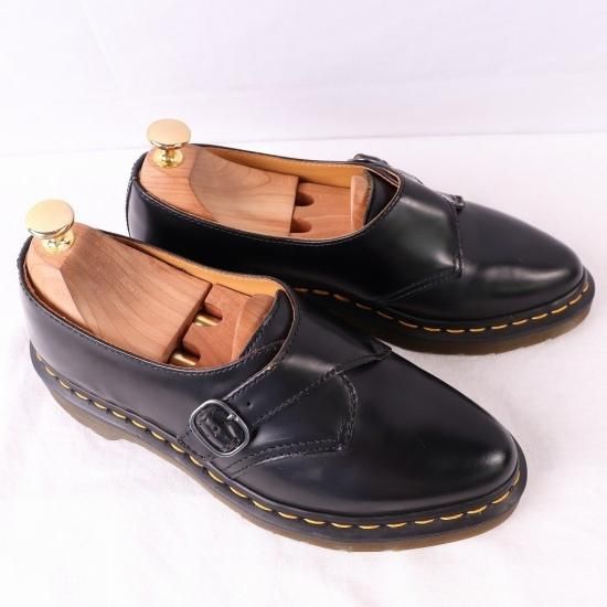 中古】dr.martens(ドクターマーチン)レディースAGNESストラップ【UK5】23.5cm24.0cm黒ブラックdm3678