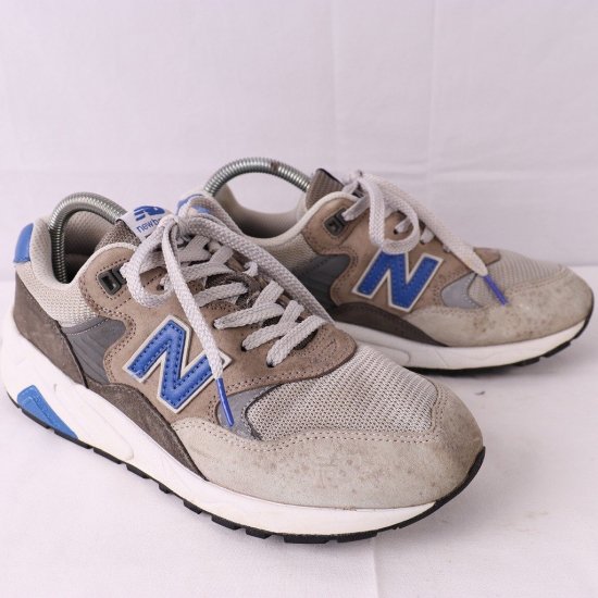 中古】New Balance(ニューバランス)メンズ580【26.0cm】グレー灰色青白