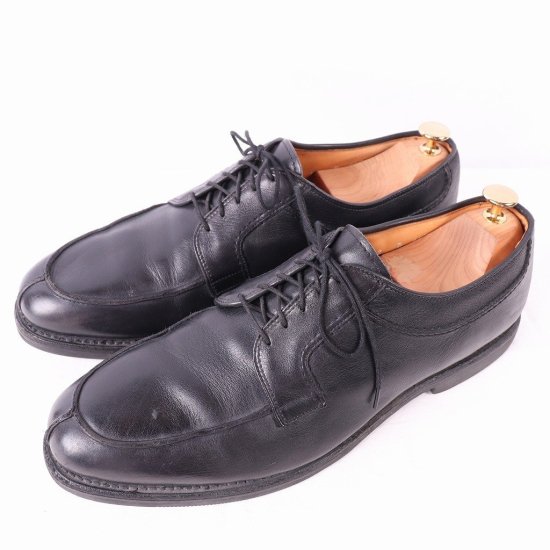 【中古】ALLEN EDMONDS(アレンエドモンズ)メンズレザシューズ(STOCK  BRIDGE)ストックブリッジUチップUSA製【12D】黒ds2686