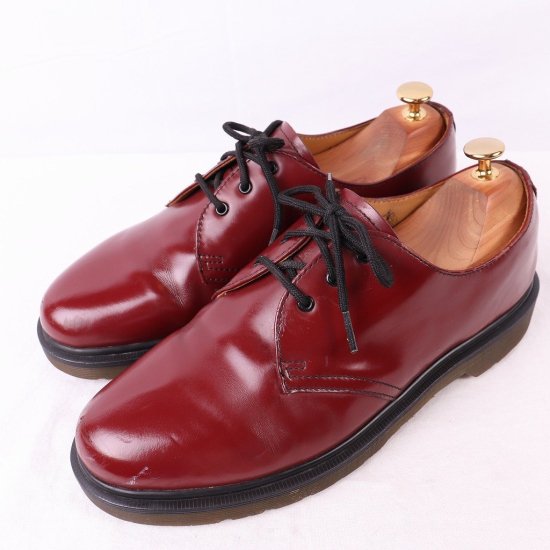 中古】dr.martens(ドクターマーチン)メンズ3ホール【UK8】26.5cm27.0cmチェリーバーガンディdm3685