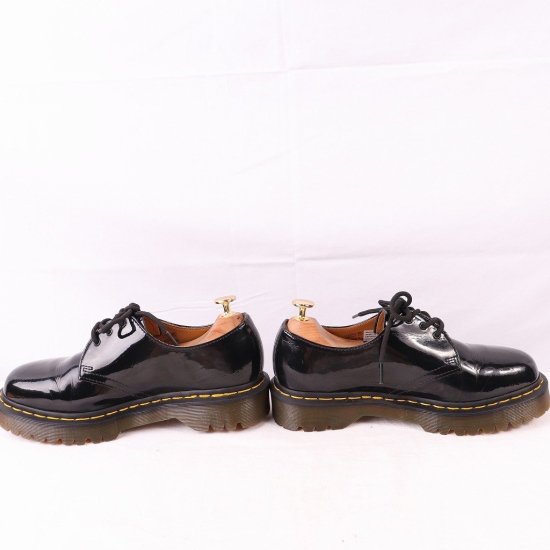 中古】dr.martens(ドクターマーチン)メンズ3ホールエナメルパテントBEX