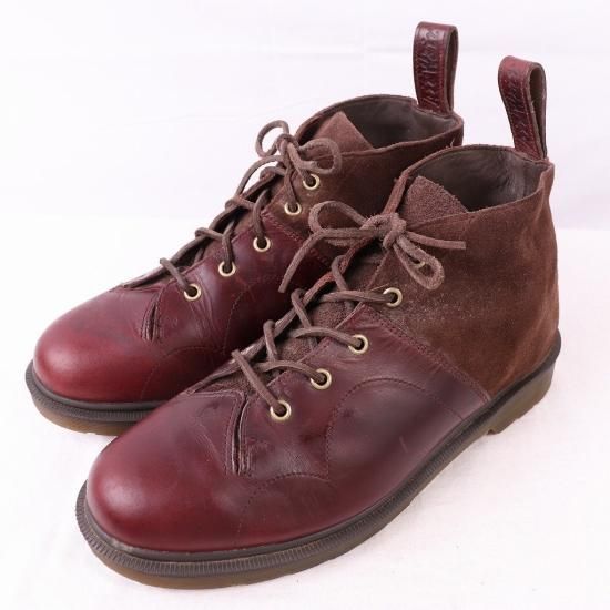 中古】dr.martens(ドクターマーチン)メンズ5ホールCHURCHモンキーブーツチャーチ【UK9】27.5cm-28.0cmdh3992