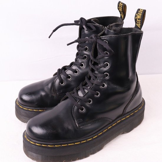 中古】dr.martens(ドクターマーチン)レディース8ホールJODONジェイドン【UK5】23.5cm-24.0cm黒dh3993