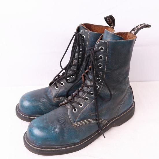 中古】dr.martens(ドクターマーチン)メンズ10ホールスチールトゥ【UK9 