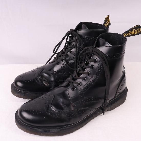 中古】dr.martens(ドクターマーチン)メンズ7ホールウイングチップ【UK9 