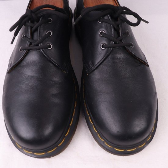 【中古】dr.martens(ドクターマーチン)メンズ3ホール【UK7】25.5cm26.0cm黒ブラックdm3750