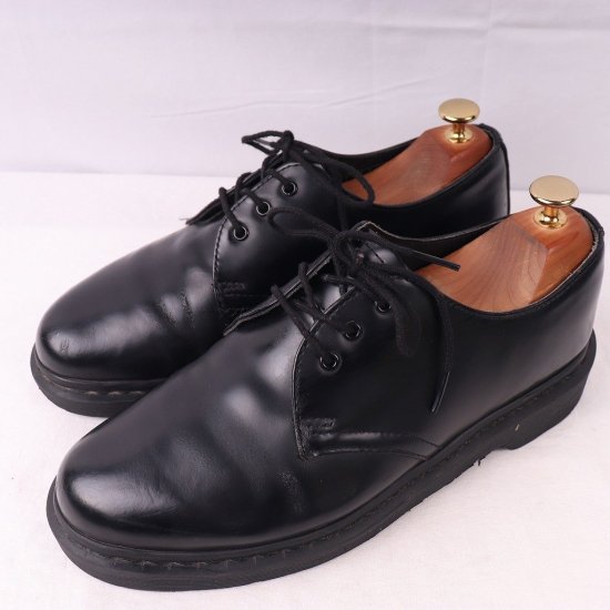 ドクターマーチン Dr.Martens 3ホール 1461 MONO UK7 - ドレス/ビジネス