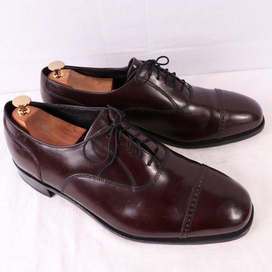 中古】Florsheim(フローシャイム)メンズレザーシューズ(パンチド