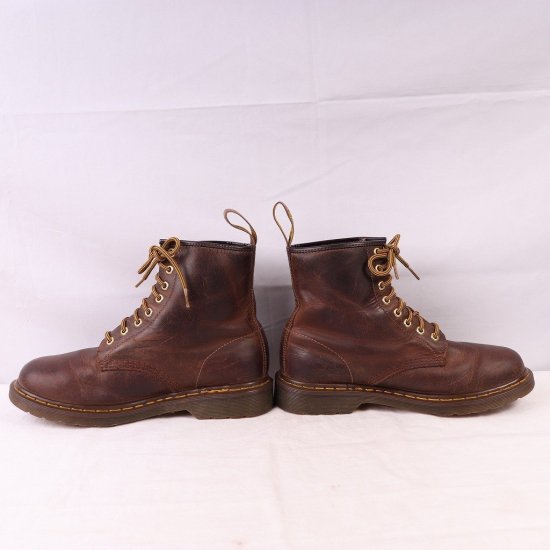 中古】dr.martens(ドクターマーチン)メンズ8ホール【UK7】25.5cm26.0cm茶ブラウンdh4037