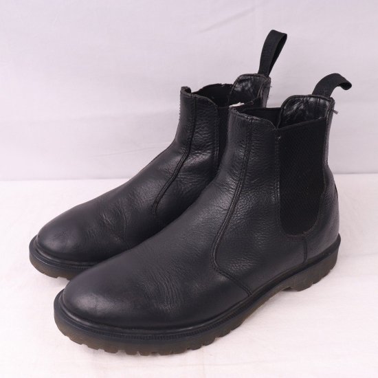 【中古】dr.martens(ドクターマーチン)メンズチェルシーサイドゴア2976【UK9】27.5cm-28.0cm黒ブラックdh4060