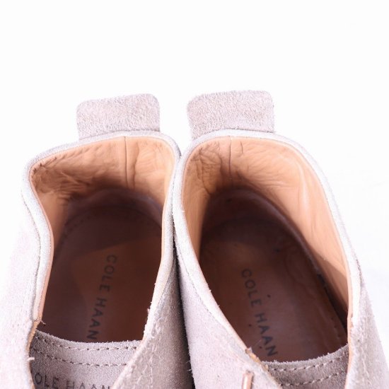 中古】COLE HAAN(コールハーン)メンズレザーシューズ(チャッカブーツ ...