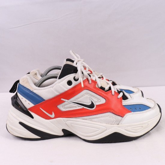 【中古】NIKE(ナイキ)メンズM2K TEKNO(M2K テクノ)【27.5cm】白ホワイト青赤黒xx7237