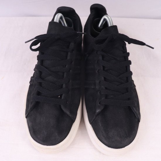 【中古】adidas(アディダス)メンズ(キャンパス)CAMPUS STITCH AND TURN【26.5cm】黒ブラック白スエードレザーad4157