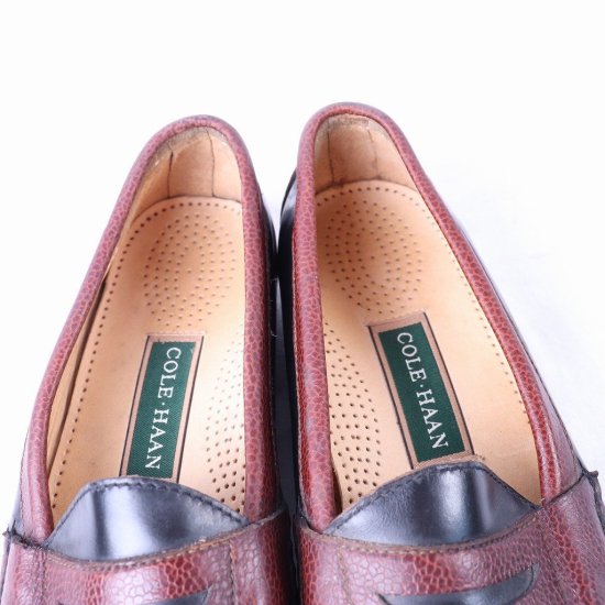 中古】COLE HAAN(コールハーン)メンズレザーシューズ(コイン)ペニー