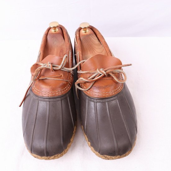 【中古】L.L.Bean(エルエルビーン)メンズ(ビーンブーツ)ガムシュー【10/28.0cm位】USA製茶bb760