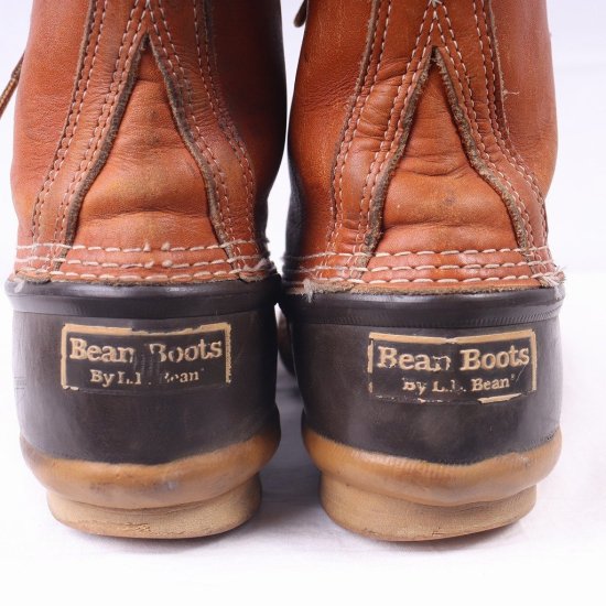 エルエルビーン L.L.Bean 8インチ 6ホール ビーンブーツ ハンティングブーツ USA製 US8 メンズ26.0cm /saa010623ブラウン系茶色柄