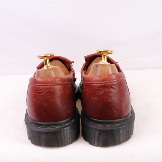 中古】dr.martens(ドクターマーチン)レディースキルトタッセルローファーADRIANエイドリアン【UK5】23.5 cm24.0cm黒ブラックdm3856